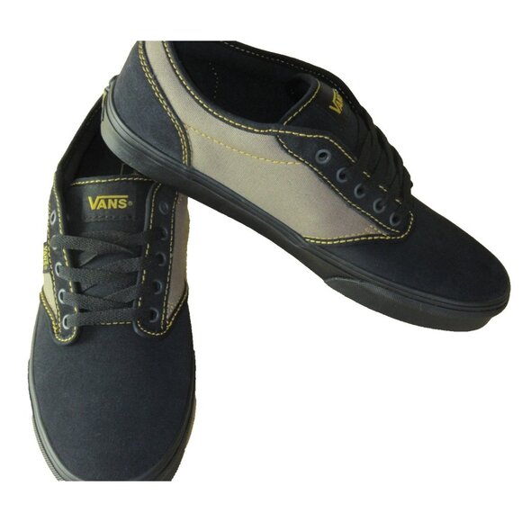 Vans Men's Atwood Outcore Phantom Brown Black Canvas Suede shoes Sizes NIB - Picture 4 of 7